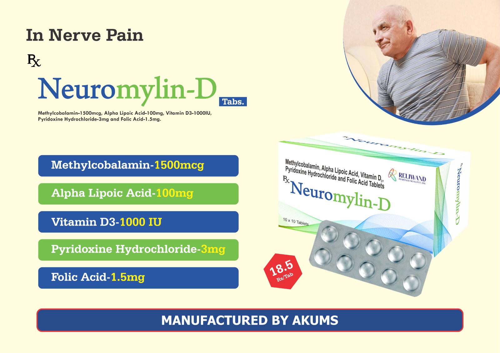 Neuromylin-D packaging