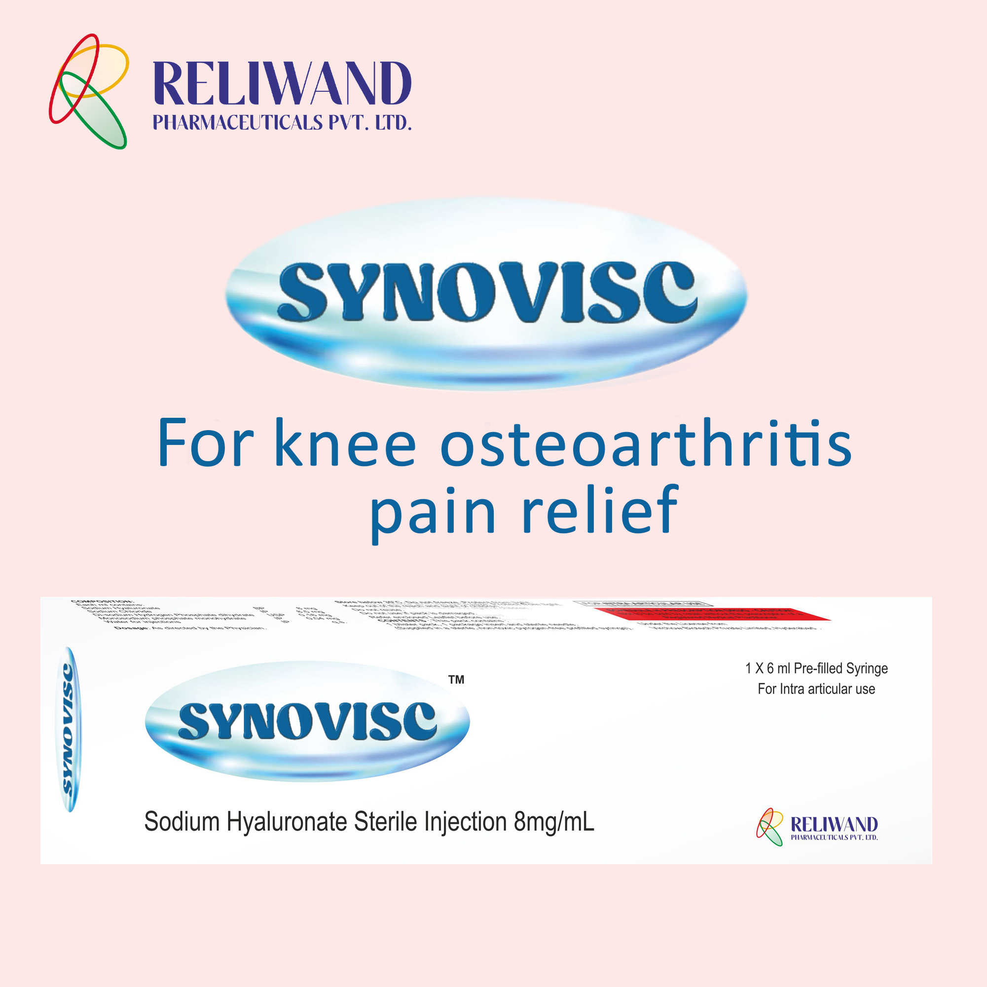 Synovisc packaging