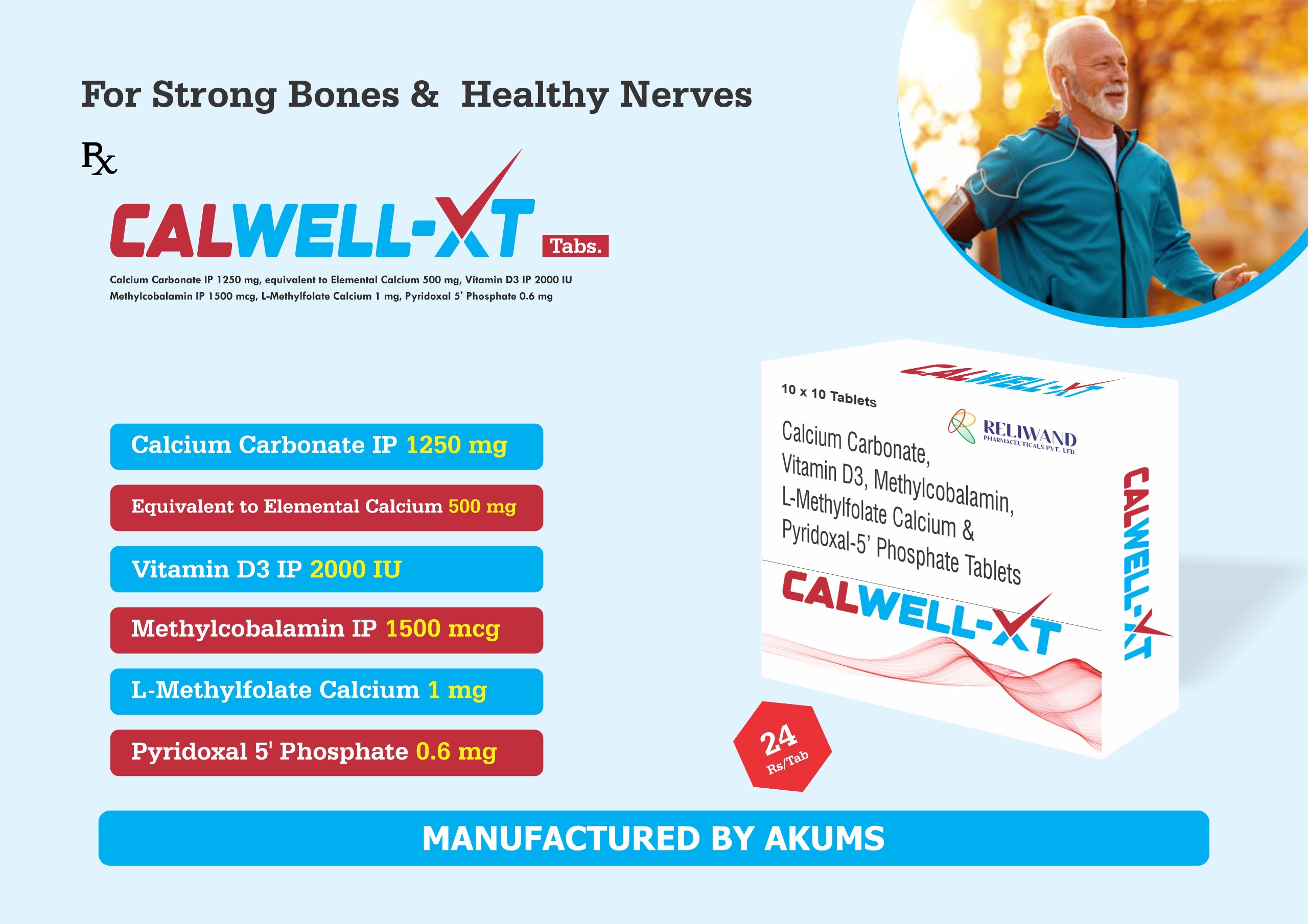 CALWELL-XT packaging